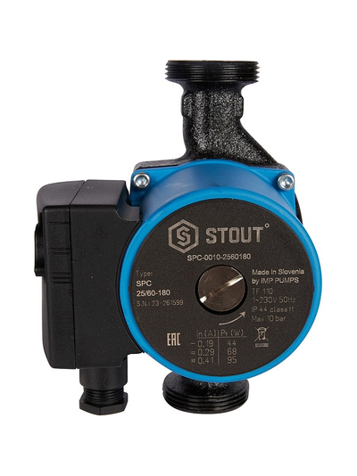 Насос циркуляционный STOUT 25/60-180