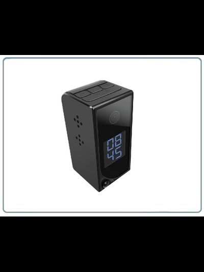 Комнатная беспроводная WiFi видеокамера на аккумуляторе с DVR с табло времени/будильник, Full HD (до 90 дней) (CamSC Pro)