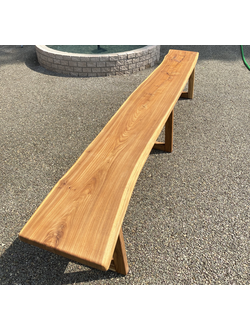 скамья, скамейка, скамейка для веранды, скамейка для дачи, скамья из слэба, лавка, лавка из массива