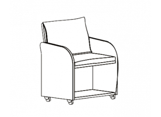 Кресло VOLARE WHITE  кожзам (croco, бежевый Вермонт)