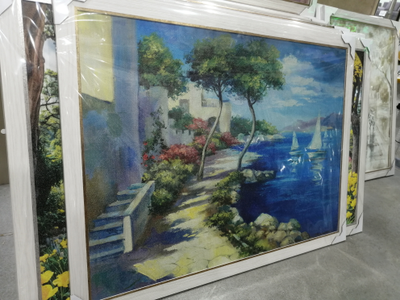 картина в раме 60 х 80 см Средиземноморье