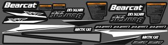 Arctic Cat Bearcat 2000 XT ES Z1  наклейки снегоход арктик кэт