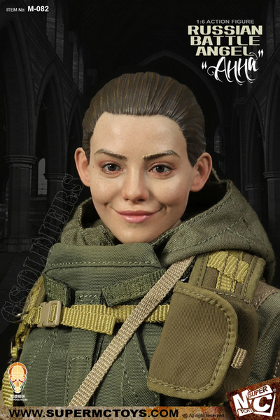 Анна (Российский спецназ) 1/6 scale Russian battle angel Anna M-082 SUPER MC TOYS X Face Pool Figure
