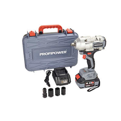 Бесщеточный аккумуляторный ударный гайковерт PROFIPOWER T-900N