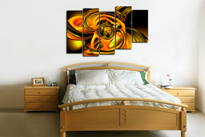 Модульная картина "Взгляд тысячелетия"