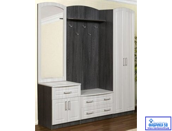 Прихожая "Топаз 01" МДФ (выбор цвета) мм