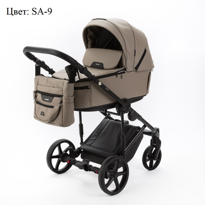Коляска 3 в 1 Adamex Zico New Deluxe (Цвет: SA-9)