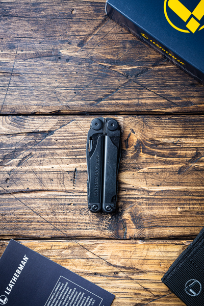 Leatherman Wave + Black с чехлом molle