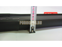 Пороги подножки "Luxe Black" 1450 мм для Chevrolet NIVA 2002-