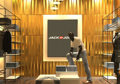 Гипсовая 3d панель "Шпат"