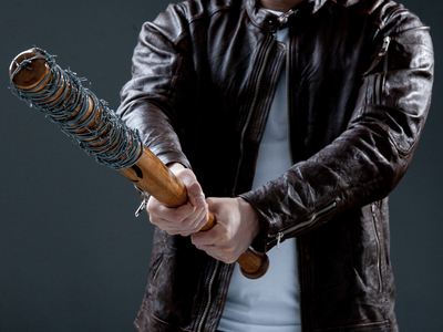 Бейсбольная бита Нигана Люсиль из т/с Ходячие Мертвецы