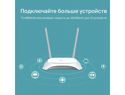 Wi-Fi роутер TP-Link WR842N Белый