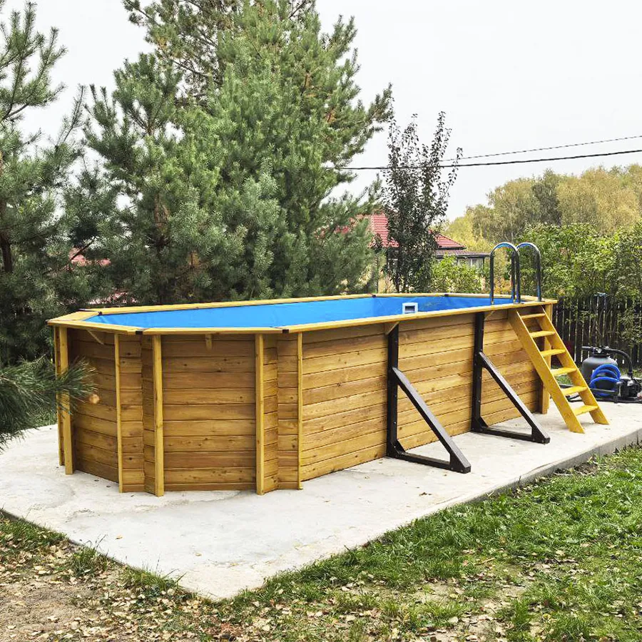 Деревянный бассейн "Ангара" от Кристалл