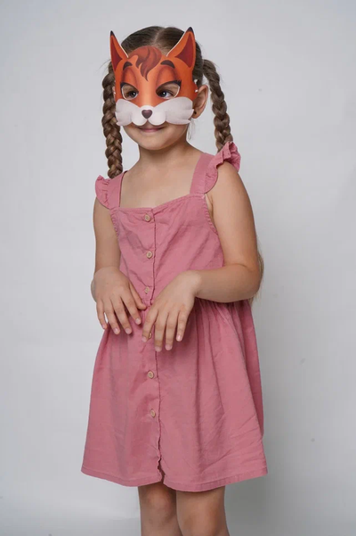 Кукольный театр. Маска "Лисичка"