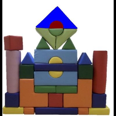 Детский игровой конструктор «Городок-34»