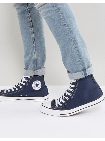 Кеды Converse All Star высокие синие мужские