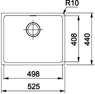 Мойка FRANKE SIRIUS SID 110-50