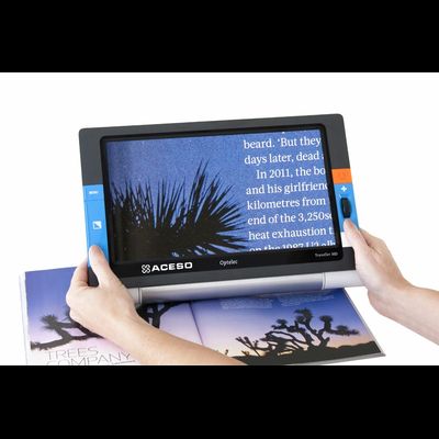 Электронный портативный видеоувеличитель-планшет Traveller HD Optelec купить Трэвеллер Оптелек