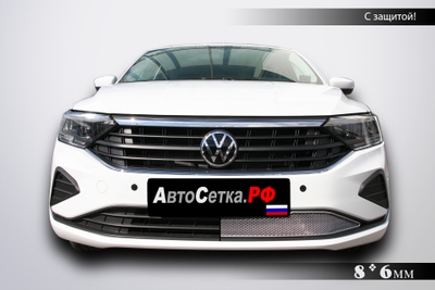 Premium защита радиатора для Volkswagen Polo (2020-)