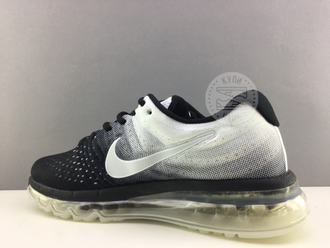 Nike Air Max 2017 Черные с белым (41-45) Арт. 27F