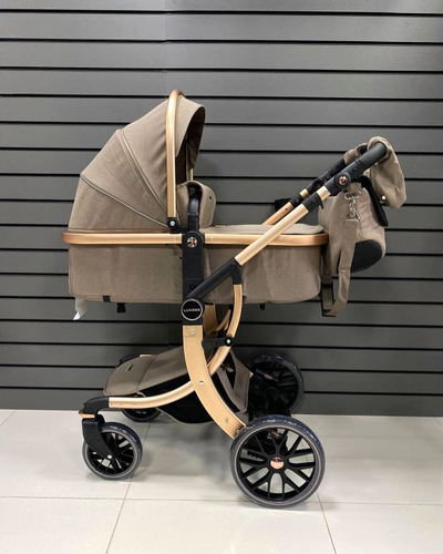 Детская коляска 3 в 1 Luxmom 601A Коричневый