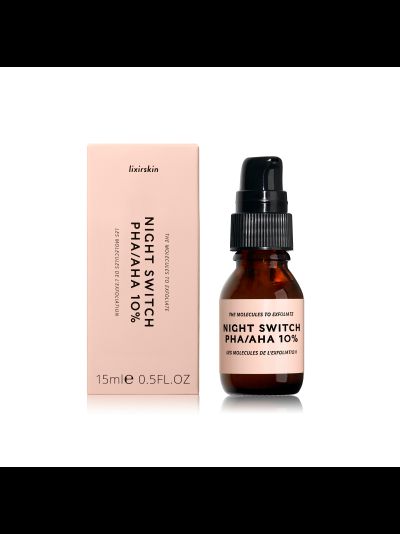 lixirskin ночная сыворотка для лица PHA/AHA 10%