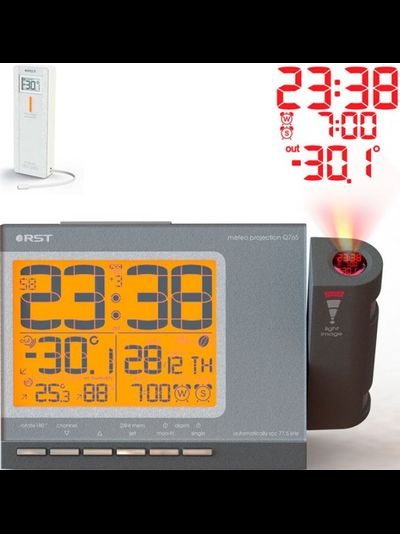 Проекционные часы-будильник RST 32765