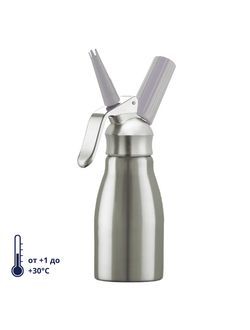 Сифон (кремер) для взбивания сливок 0,25 л. нерж/алюм