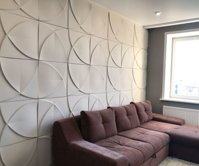 Гипсовая 3d панель "Милли"