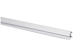 Планка для стеновой панели угловая 60x1.8x0.6 см алюминий