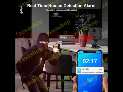 Мини-камера видеонаблюдения 4G 3000 мАч 3 Мп 1080P Full-HD с функцией ночного видения