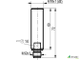 Индуктивный датчик ISB WC41A8-31N-4-ZS4-1