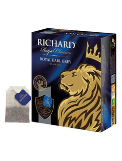 Чай Richard Royal Earl Grey черный 100 пакетиков