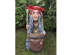 БАБА ЯГА 85*46*74 см  14 кг   полистоун Россия  15388/016790*