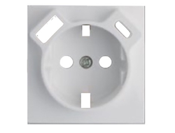 Накладка розетки с заземлением и зарядками USB, лед Logus 90 - Efapel 90630 TGE