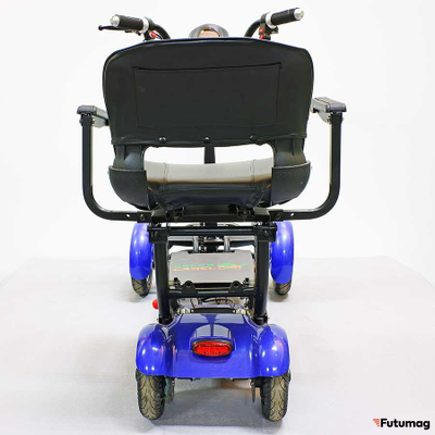 Трицикл GreenCamel Кольт 501 (36V 10Ah 2x250W) кресло синий