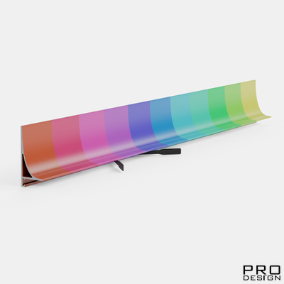 Плинтус Pro Design Corner L 584 любой цвет по RAL