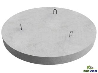 Плита днища колодца ПН15