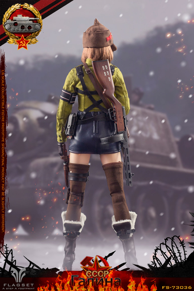 Боевая подруга Галина - Коллекционная ФИГУРКА 1/6 scale Galina (FS73036) - Flagset