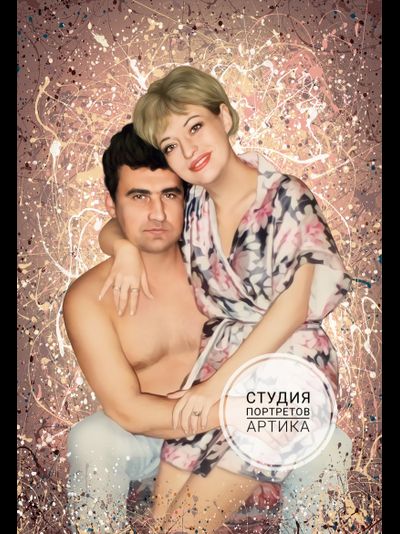 Портрет в Стиле Дрим-Арт 2 Человека