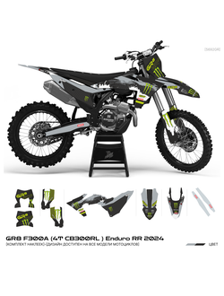 KTM EXC 2024 SX SXF 2024 2024 наклейки купить графика мотоцикл мотопленка заказать