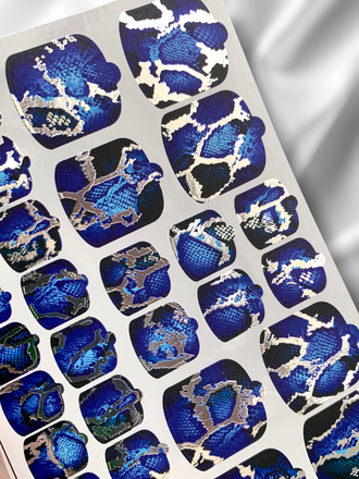 Пленки для педикюра с фольгой VIP-087