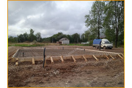 Проект 15 – Изготовление фундамента под газобетонный дом в Иркутске