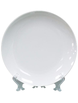 ТАРЕЛКА КЕРАМИЧЕСКАЯ БЕЛАЯ 15см