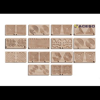 Набор межполушарных досок 14 штук