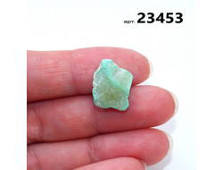 Бирюза натуральная (необработанная) Армения арт.23453: 1,7г - 15*12*9мм