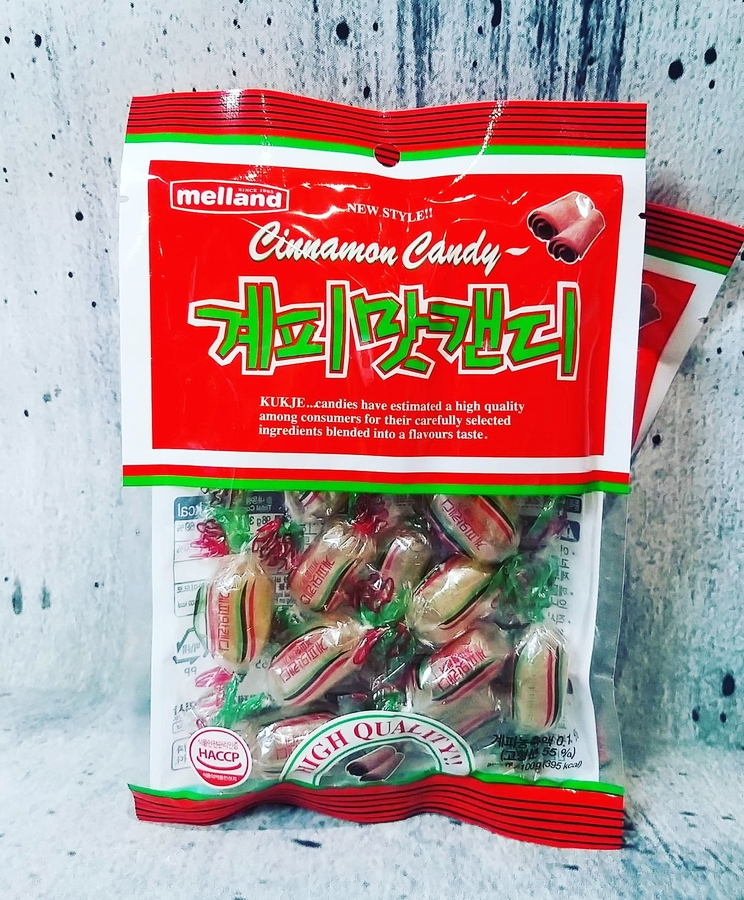 КАРАМЕЛЬ с корицей «Cinnamon candy» (Ю. Корея) 100 г