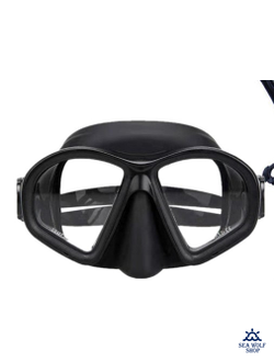 Маска для дайвинга Sea Wolf Matte черная