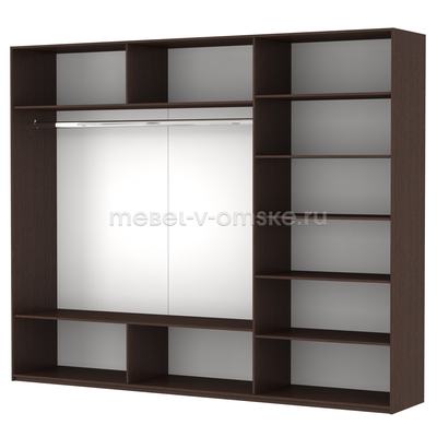 Шкаф-купе Прайм-2100 (ЧС/Д/ЧС)