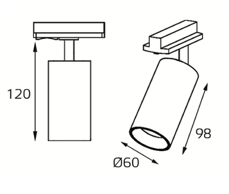 Светильник ITALLINE DANNY TR white + Ring Danny